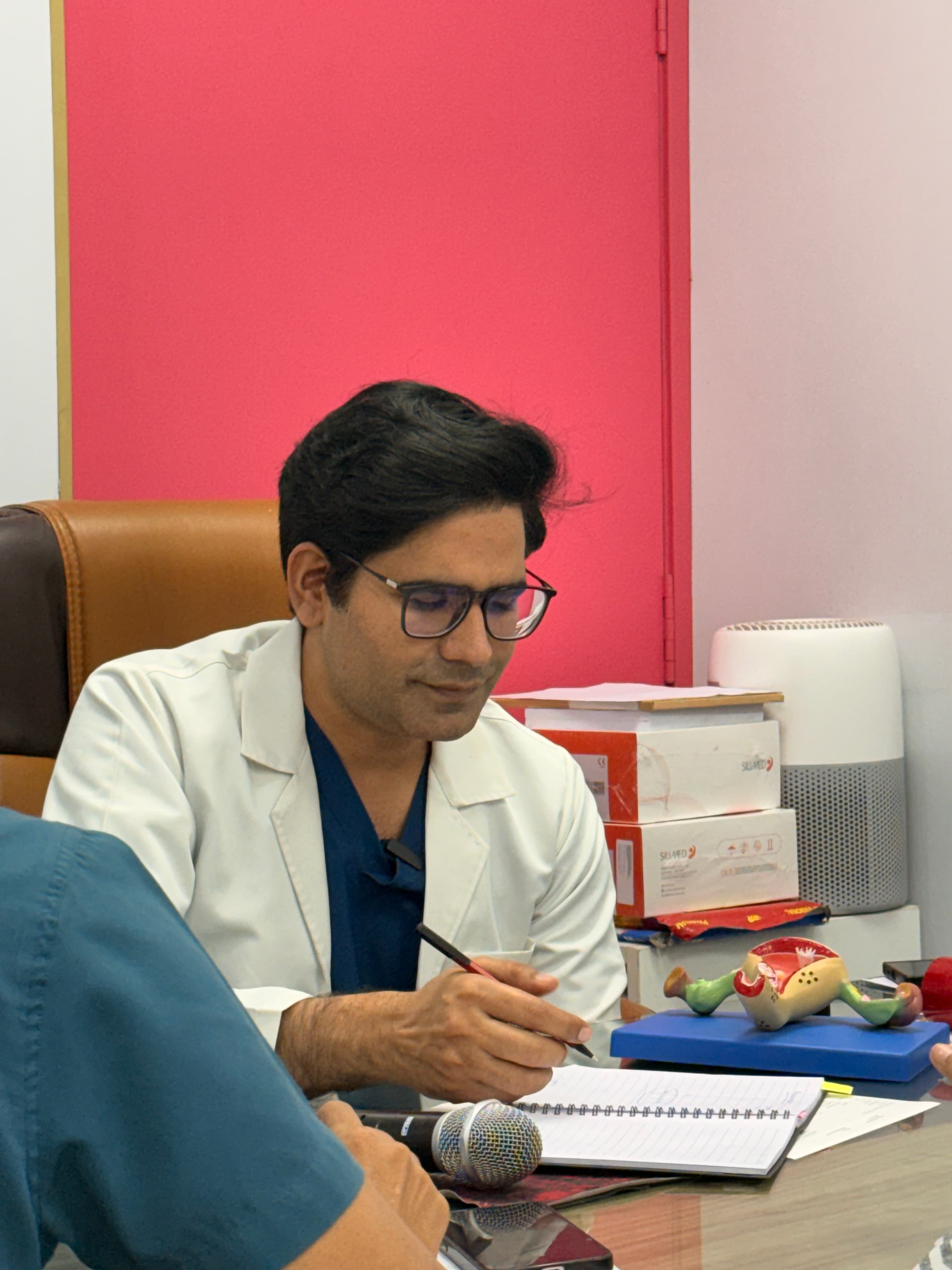 Consultation at Awish Clinic