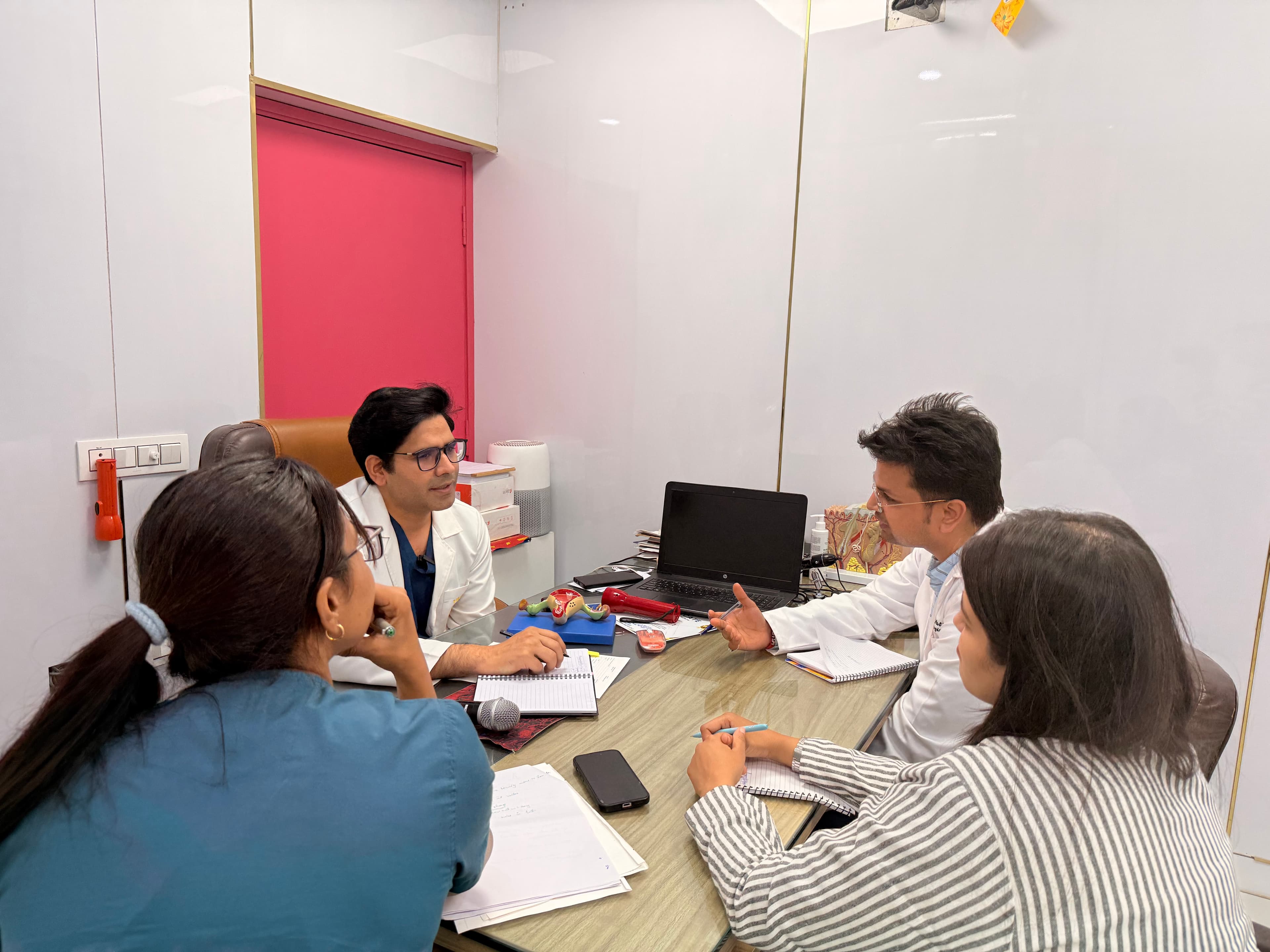 Consultation moments at Awish Clinic